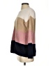 BB Dakota 100% Polyester Color Block Tan Pullover Sweater Size XS - photo 5