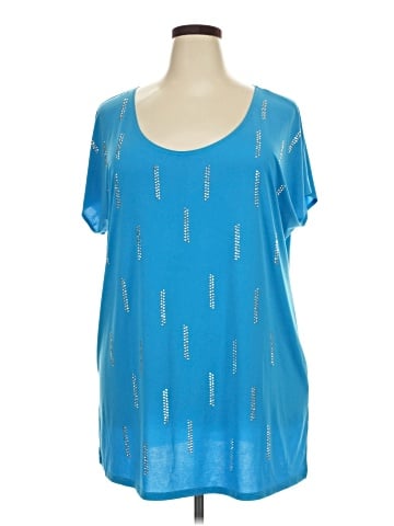 Slinky Brand Short Sleeve Blouse (view 1)