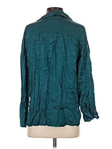 Zara 3/4 Sleeve Button-Down Shirt (view 2)