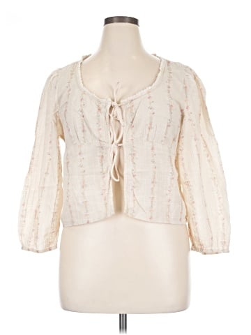 Lucky Brand 3/4 Sleeve Blouse (view 1)