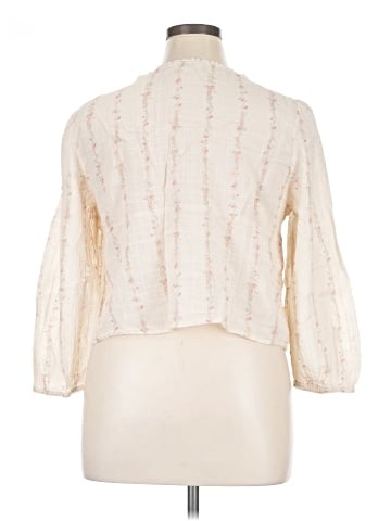 Lucky Brand 3/4 Sleeve Blouse (view 2)