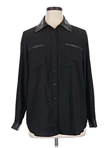 Anne Klein Long Sleeve Blouse (view 1)