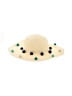 BCBGeneration 100% Paper Polka Dots Ivory Sun Hat One size - photo 1