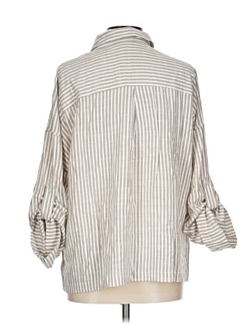 Max Studio 3/4 Sleeve Blouse (view 2)
