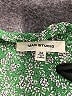 Max Studio 100% Polyester Green Short Sleeve Blouse Size M - photo 7