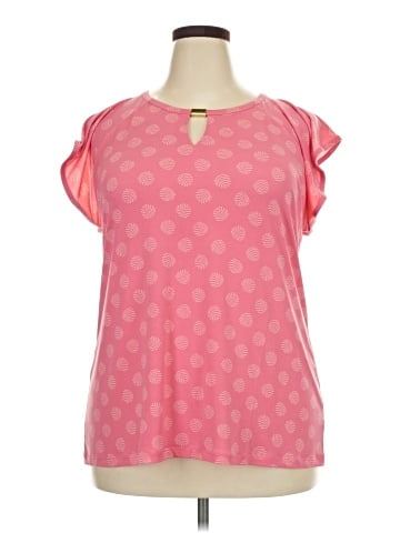 Liz Claiborne Short Sleeve T-Shirt (view 1)