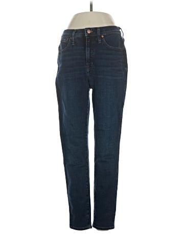 Madewell The Petite Skinny Jean in Kingston Wash (view 1)