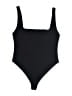 Flounce Black Bodysuit Size 10 - photo 2