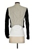 Theory 100% Viscose Color Block Gray Ivory Vest Size 2 - photo 2