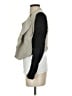 Theory 100% Viscose Color Block Gray Ivory Vest Size 2 - photo 5