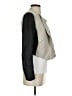 Theory 100% Viscose Color Block Gray Ivory Vest Size 2 - photo 4