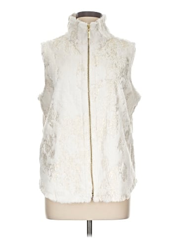 Weekends by Chico's Faux Fur Vest (view 1)