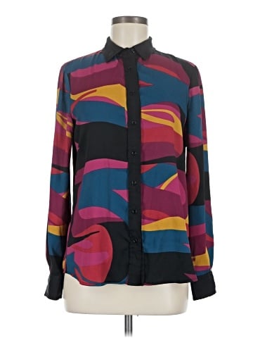 Anne Klein Long Sleeve Blouse (view 1)