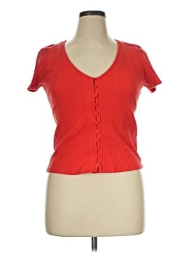 By Anthropologie Short Sleeve Henley (view 1)