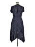 Perceptions Polka Dots Blue Casual Dress Size 16 - photo 2