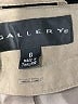 Gallery 100% Polyester Brown Raincoat Size 6 - photo 6