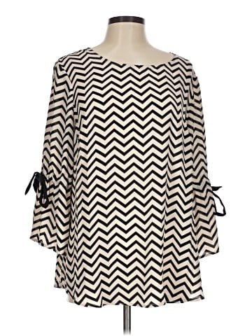 Tacera 3/4 Sleeve Blouse (view 1)