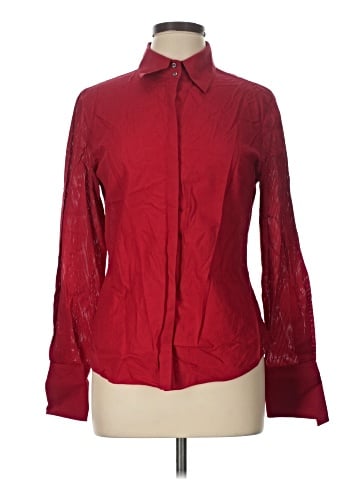 Elie Tahari Long Sleeve Button-Down Shirt (view 1)