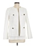 Anne Klein 100% Polyester Gold Ivory Jacket Size M - photo 1
