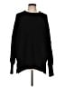 Aqua 100% Polyester Black Pullover Sweater Size L - photo 1
