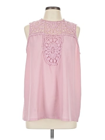 Halogen Sleeveless Blouse (view 1)
