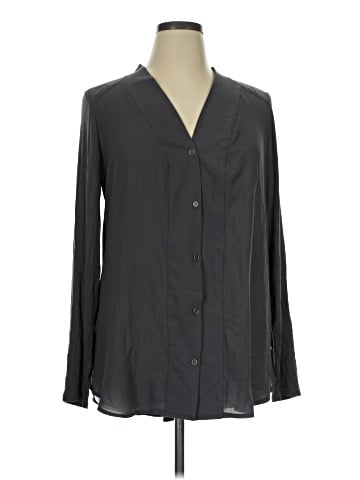 Worthington Long Sleeve Blouse (view 1)