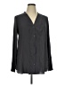 Worthington 100% Polyester Gray Long Sleeve Blouse Size 1X - photo 1