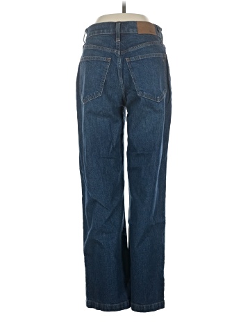 Madewell The Petite Perfect Vintage Wide-Leg Jean in Caronia Wash: Patch Pocket Edition (view 2)