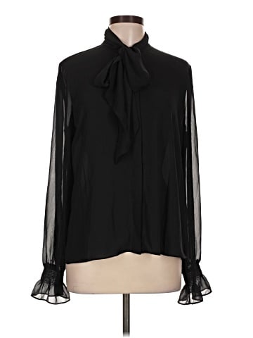 BCBGMAXAZRIA Long Sleeve Blouse (view 1)
