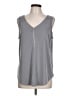 Green Envelope Gray Sleeveless Top Size L - photo 1