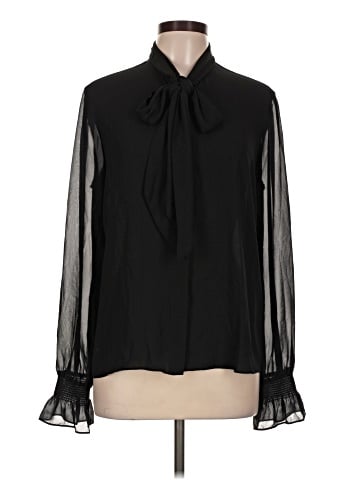 BCBGMAXAZRIA Long Sleeve Blouse (view 1)