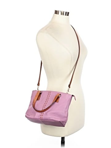 Fossil Leather Satchel (view 2)