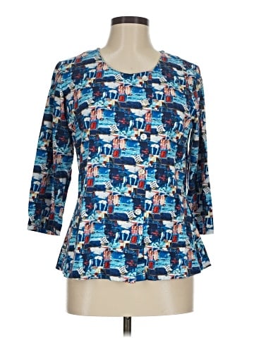 Parsley & Sage 3/4 Sleeve Blouse (view 1)