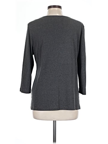 Karen Scott 3/4 Sleeve Top (view 2)