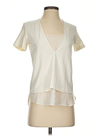 Theory Short Sleeve Blouse (view 1)