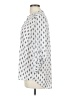DR2 100% Polyester White 3/4 Sleeve Blouse Size L - photo 5