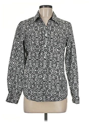 Christopher & Banks Long Sleeve Button-Down Shirt (view 1)
