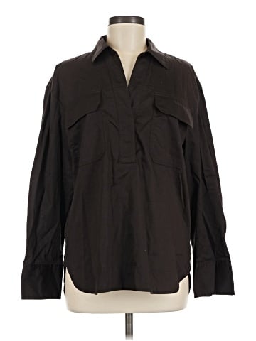 Madewell Utility Long-Sleeve Popover Shirt (view 1)