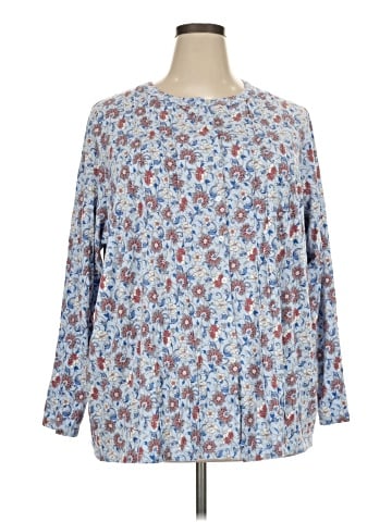 Lands' End 3/4 Sleeve Blouse (view 1)