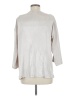 Hue 100% Polyester Silver Ivory Kimono Size M - photo 2