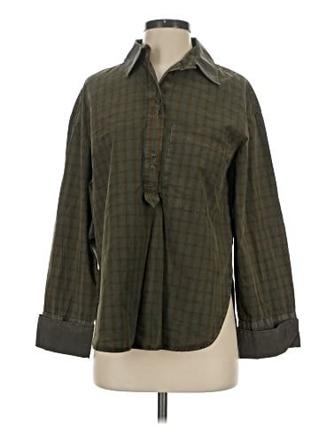 Banana Republic 3/4 Sleeve Button-Down Shirt (view 1)