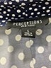 Perceptions Polka Dots Blue Casual Dress Size L - photo 7