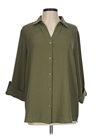 Anne Klein 3/4 Sleeve Blouse (view 1)