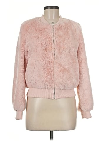 Love Tree Faux Fur Jacket (view 1)