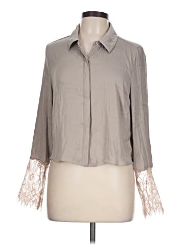 Naked Zebra 3/4 Sleeve Blouse (view 1)