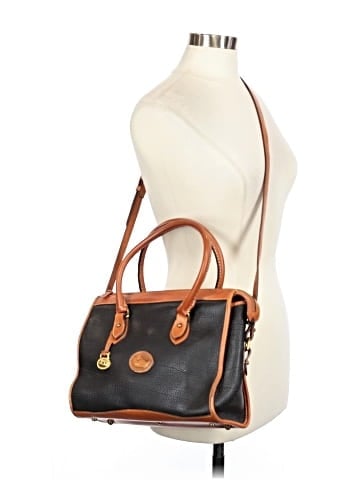Dooney & Bourke Leather Satchel (view 2)