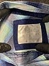 Justice Plaid Blue 3/4 Sleeve Button-Down Shirt Size 8 - photo 3