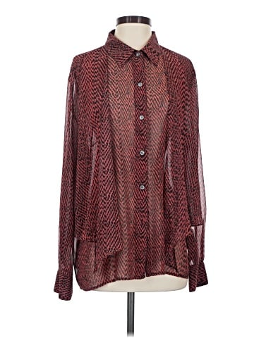 DKNYC Long Sleeve Blouse (view 1)