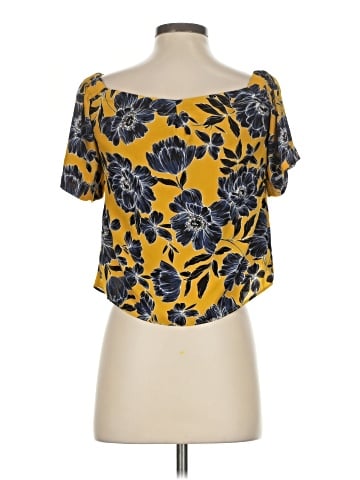Olivaceous Short Sleeve Blouse (view 2)