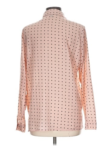 Joan Vass Long Sleeve Blouse (view 2)